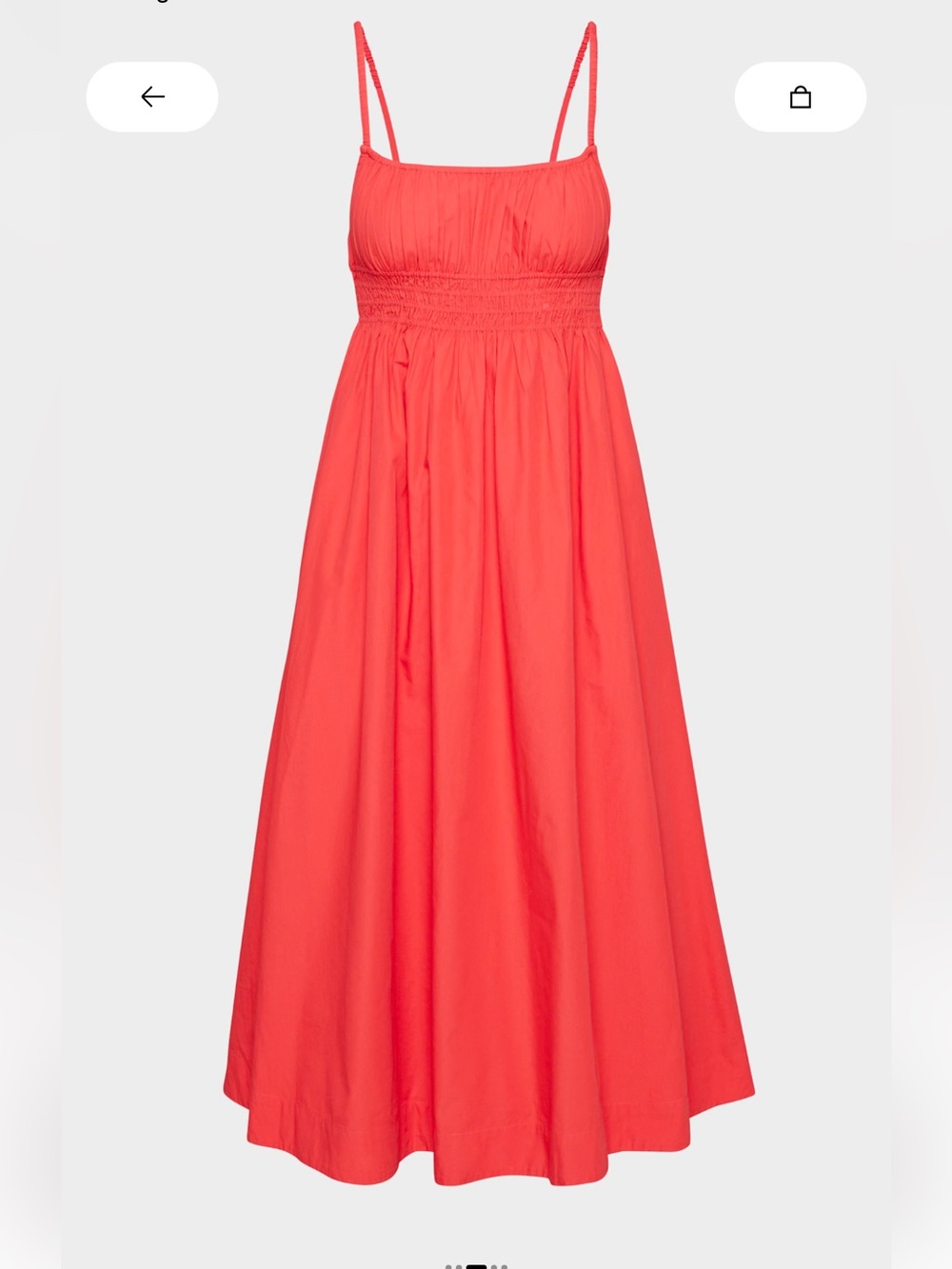Aritzia Wallis Poplin Dress
